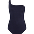 One Shoulder Bathingsuit Sorrento, Blue