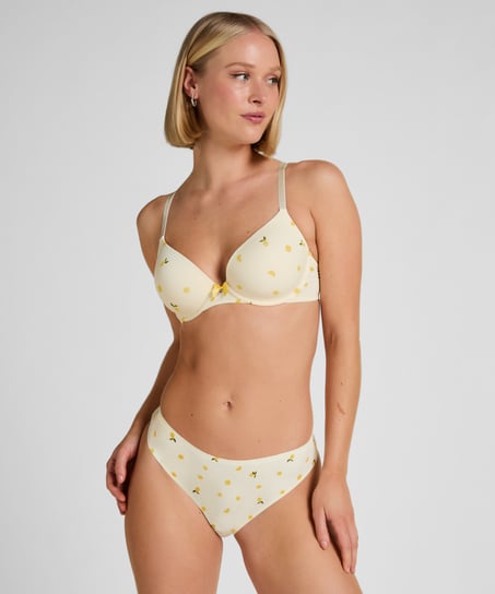 Invisible thong basic, White