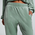 Tall Velours Jogging Bottoms, Green