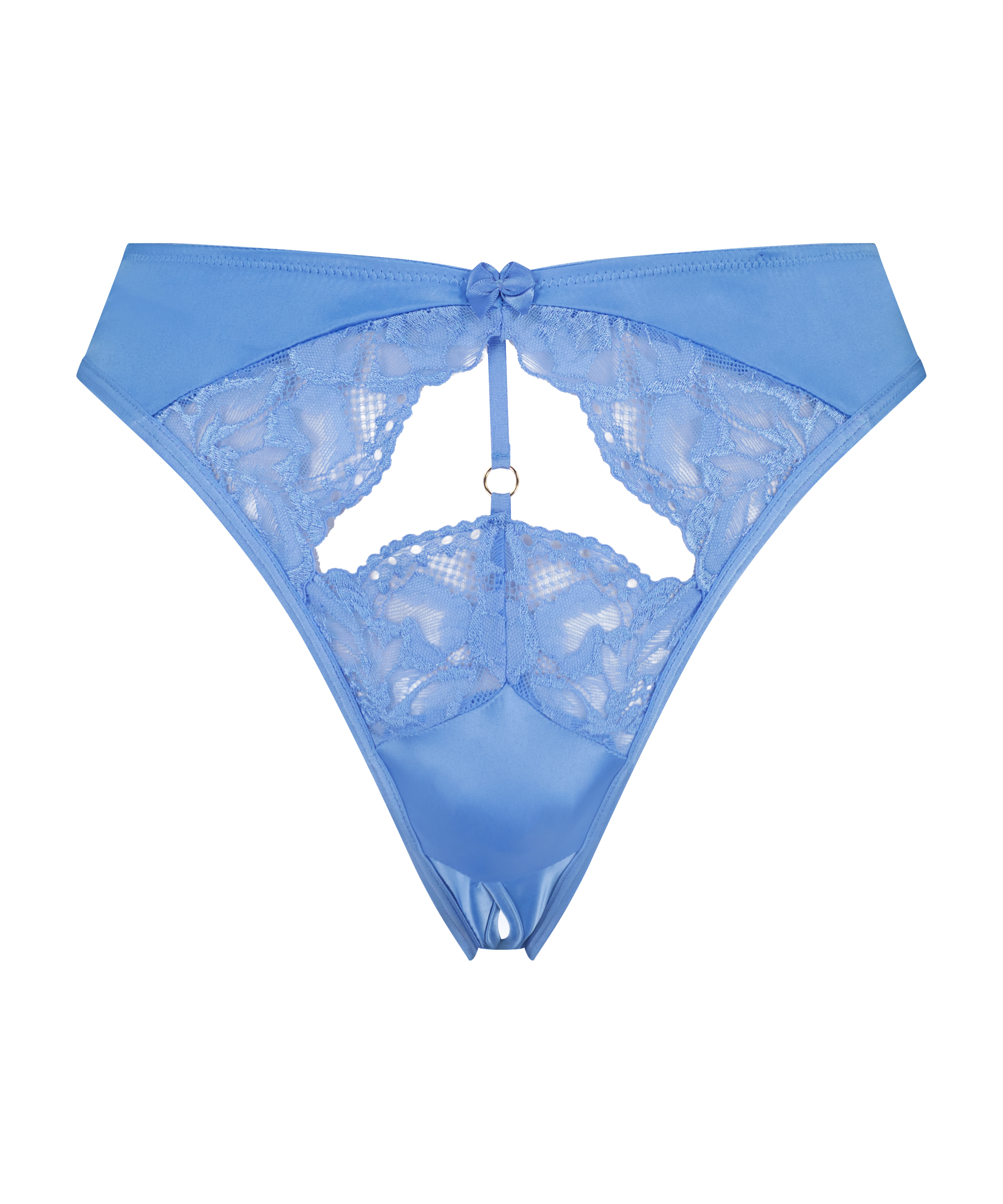 Extrovert Open Crotch Brazilian, Blue, main