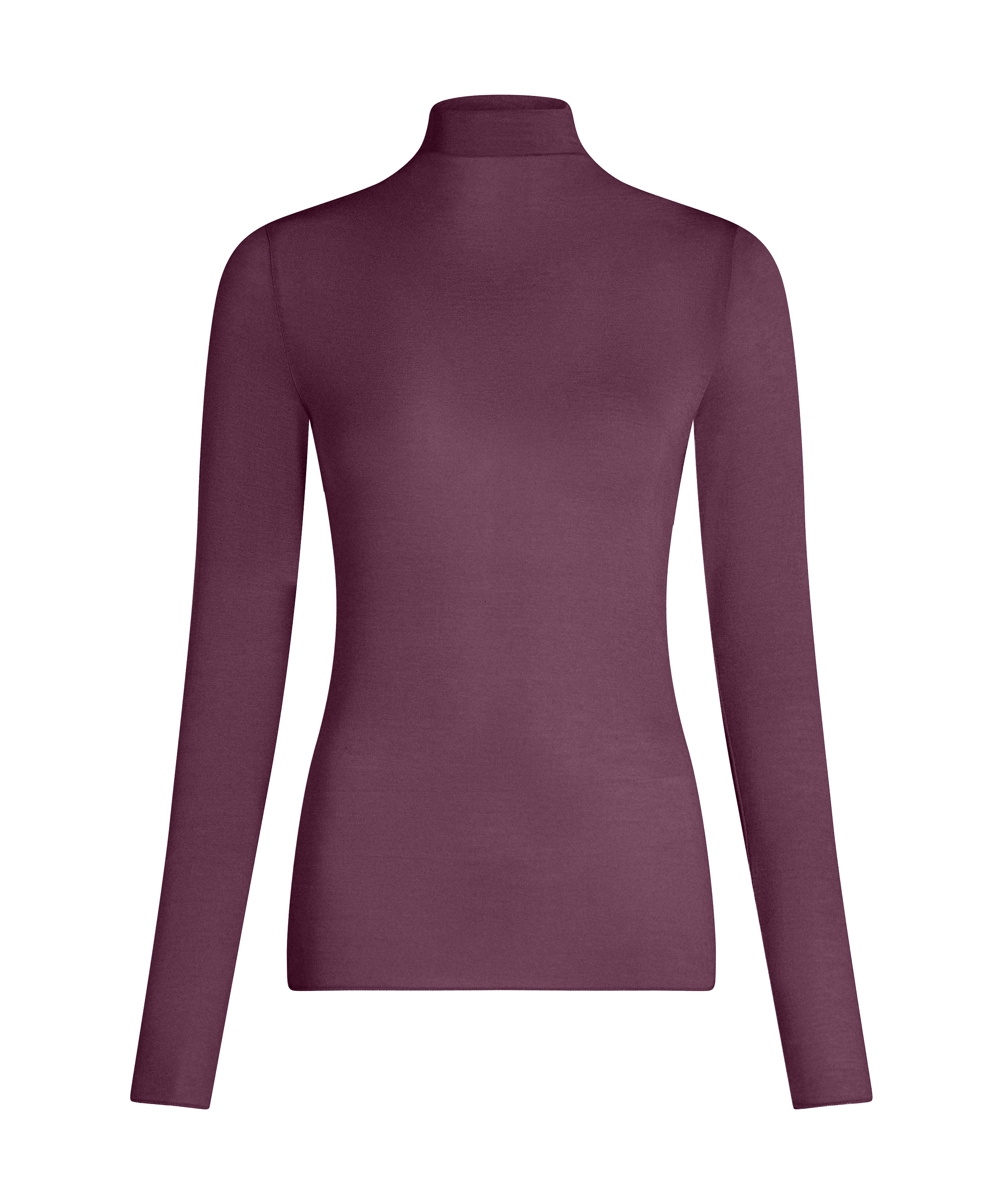 super soft Turtleneck shirt with Cashmere, Purple, main