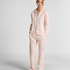 Poplin Cotton Pyjama Pants, Pink