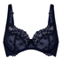 Daisy Non-Padded Underwired Bra, Blue