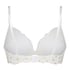 Marine Padded Push-Up Underwired Bra, White
