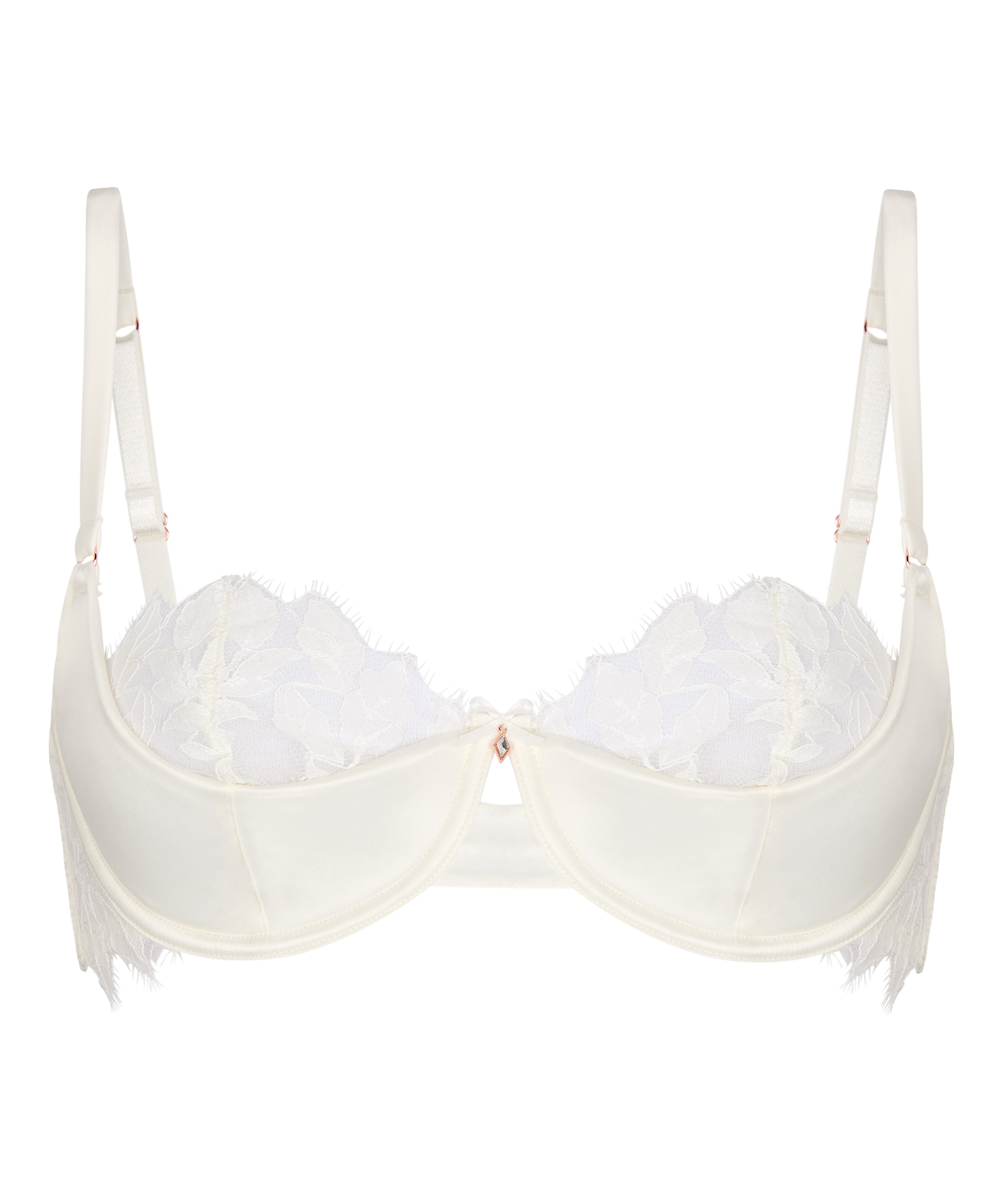 Non-Padded Underwired Bra Millie, White, main