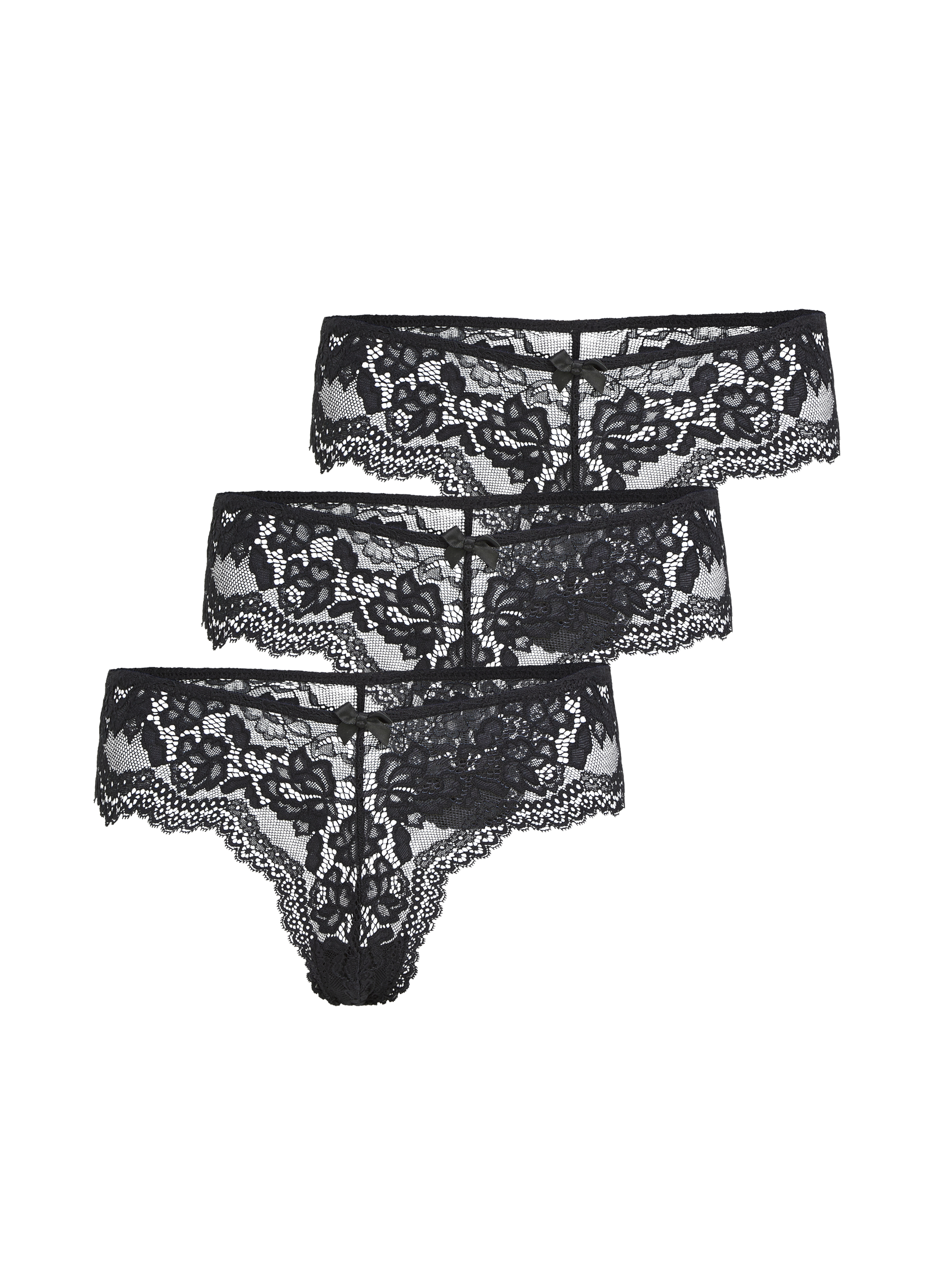 3-pack Chelsea Brazilian, Black, main