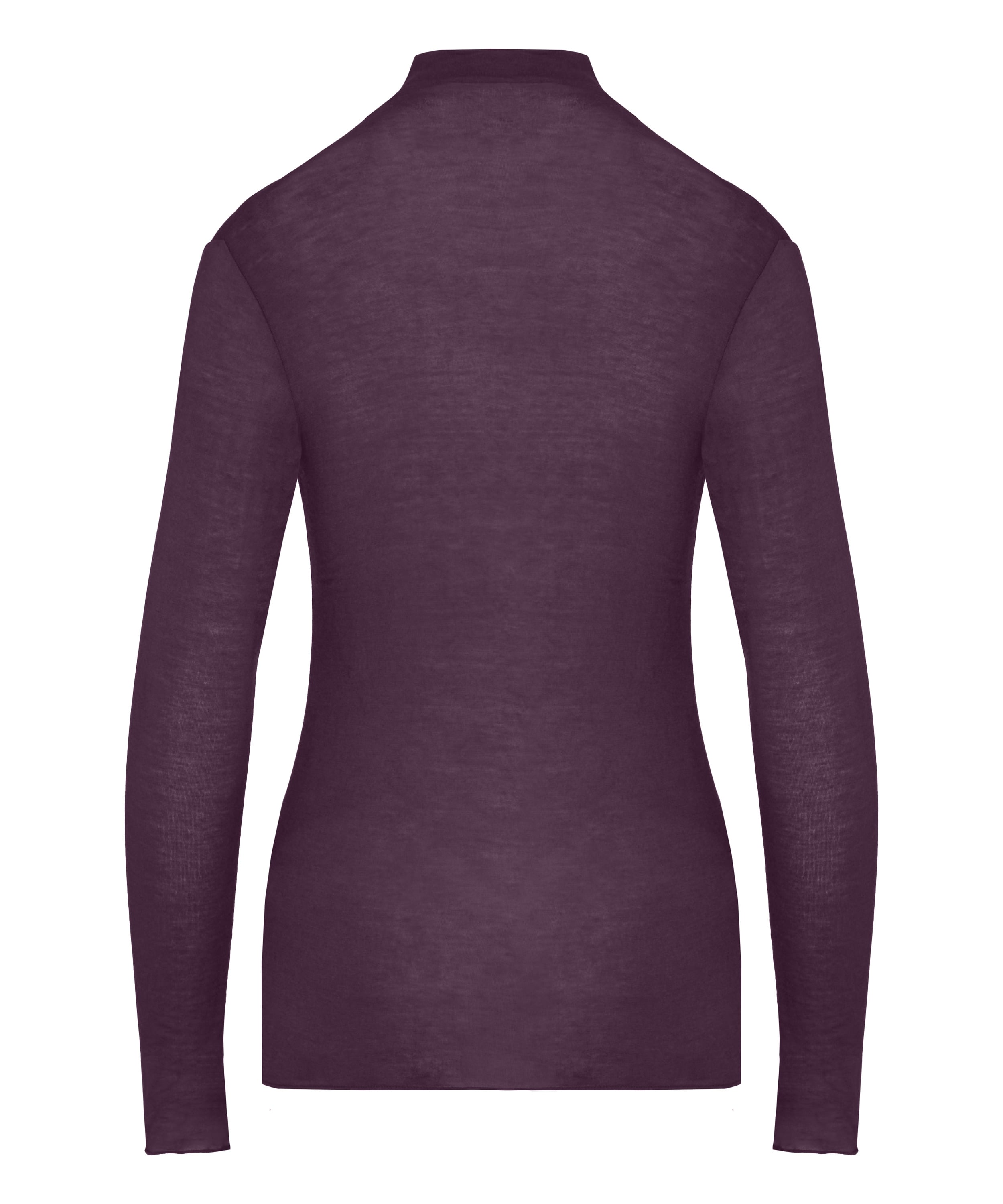 super soft Turtleneck shirt with Cashmere, Purple, main