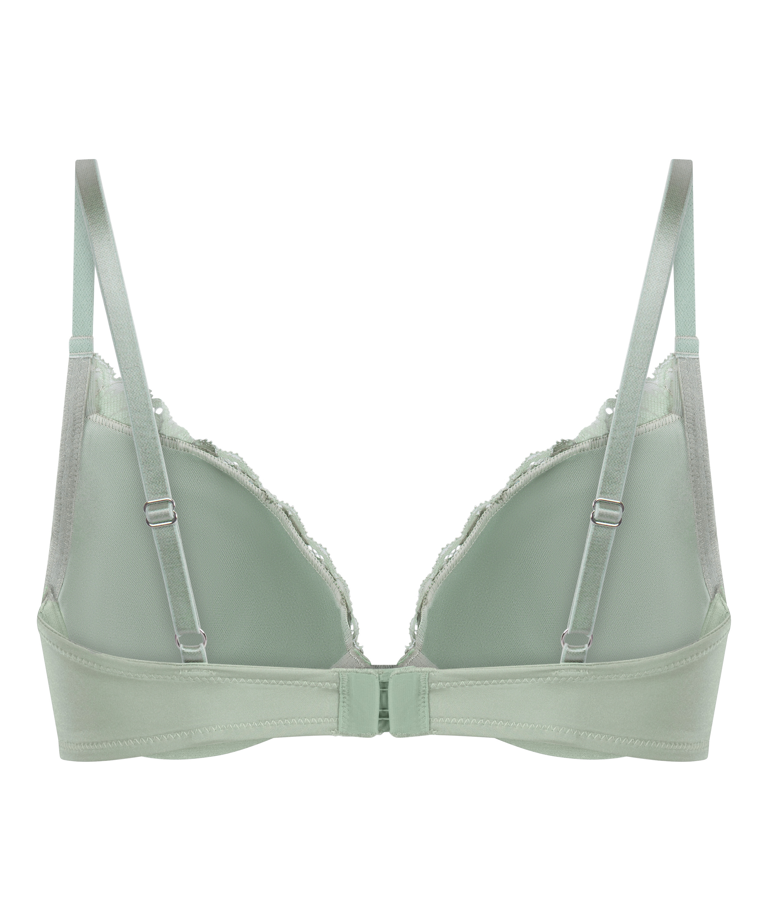 Andi Padded Underwired Bra, Green, main
