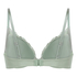 Andi Padded Underwired Bra, Green