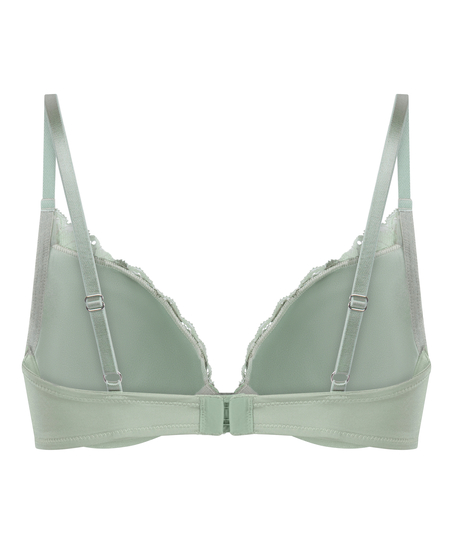 Andi Padded Underwired Bra, Green