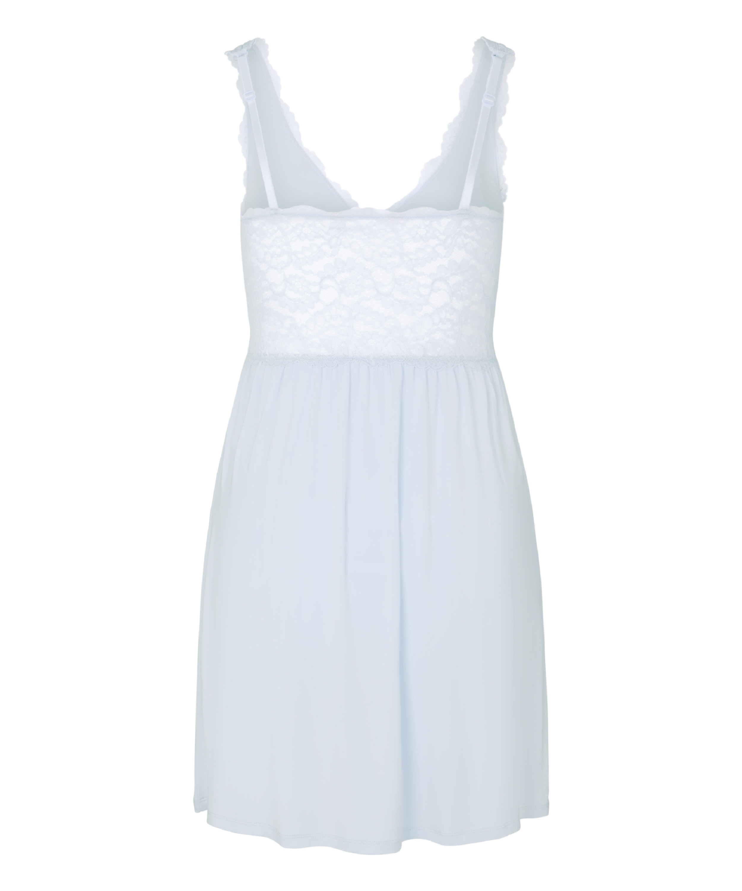 Nora Lace Slip Dress, Blue, main