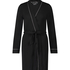 Short Jersey Robe Essentials, Black