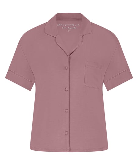 Essential Jersey Short-Sleeved Jacket, Pink