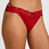 Elliena Extra Low V Thong, Red
