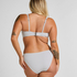 Bikinitop Stripes, White