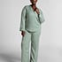 Satin Trousers, Green