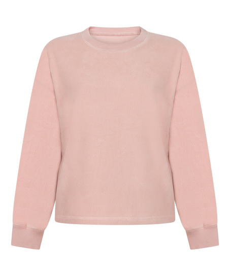 Top Sporty Fleece, Pink