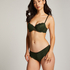 Marine Padded Underwired Bra, Green