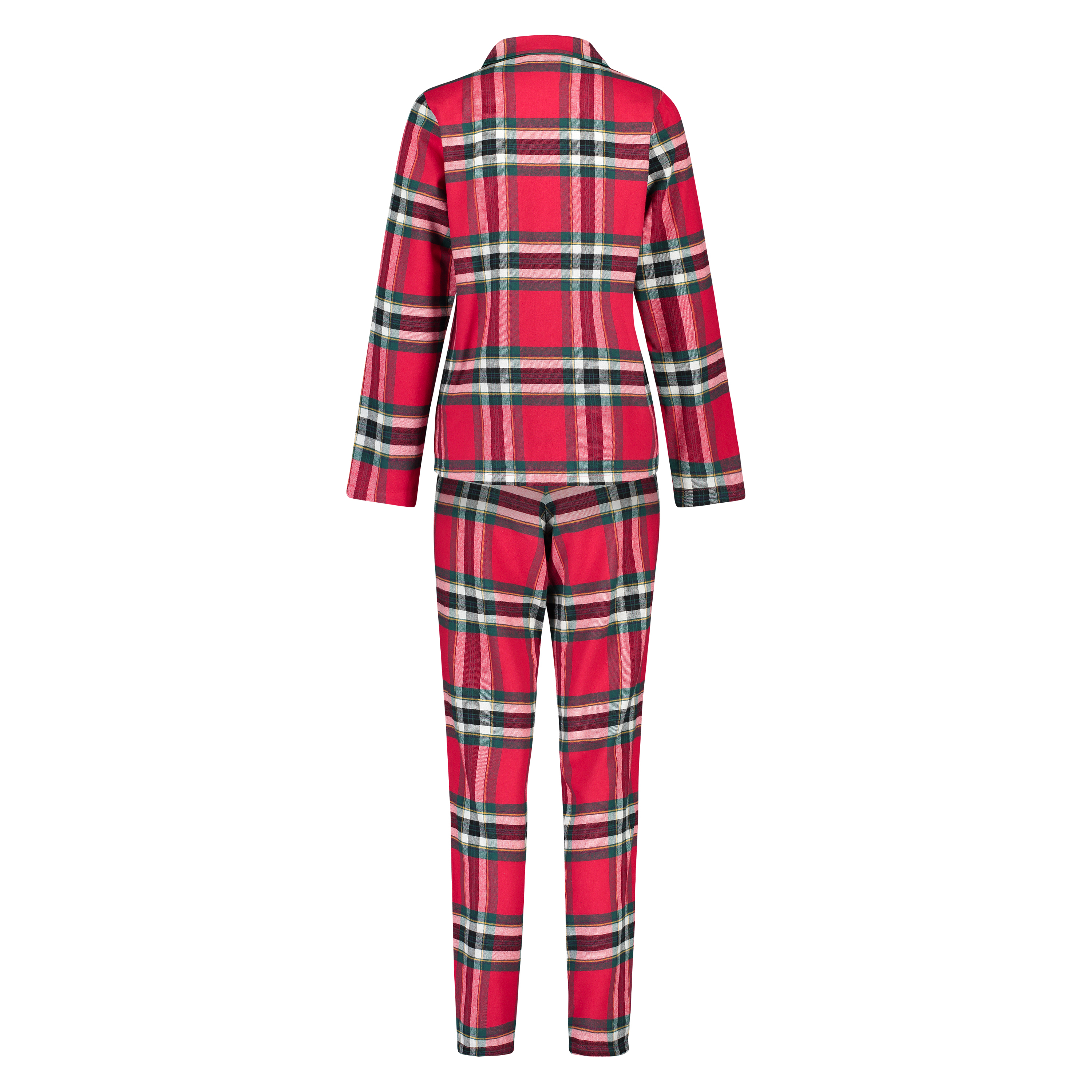 Twill pyjama set, Red, main