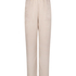 Satin Trousers, Beige