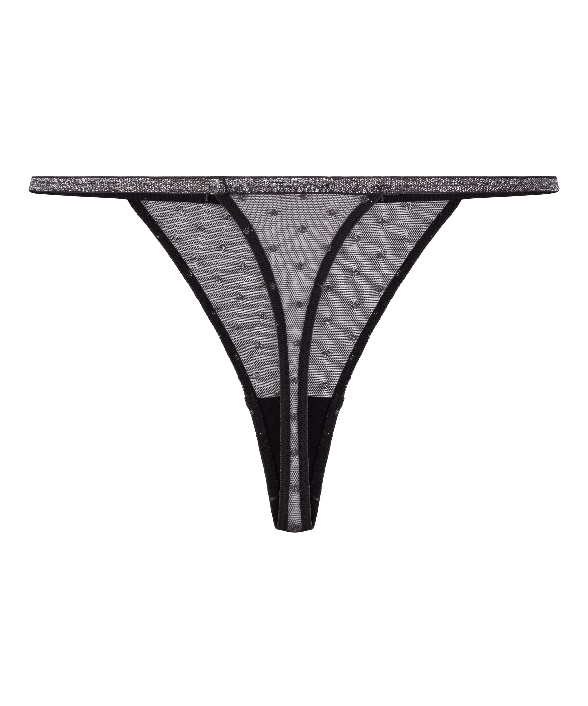 Trinny Thong, Black, main