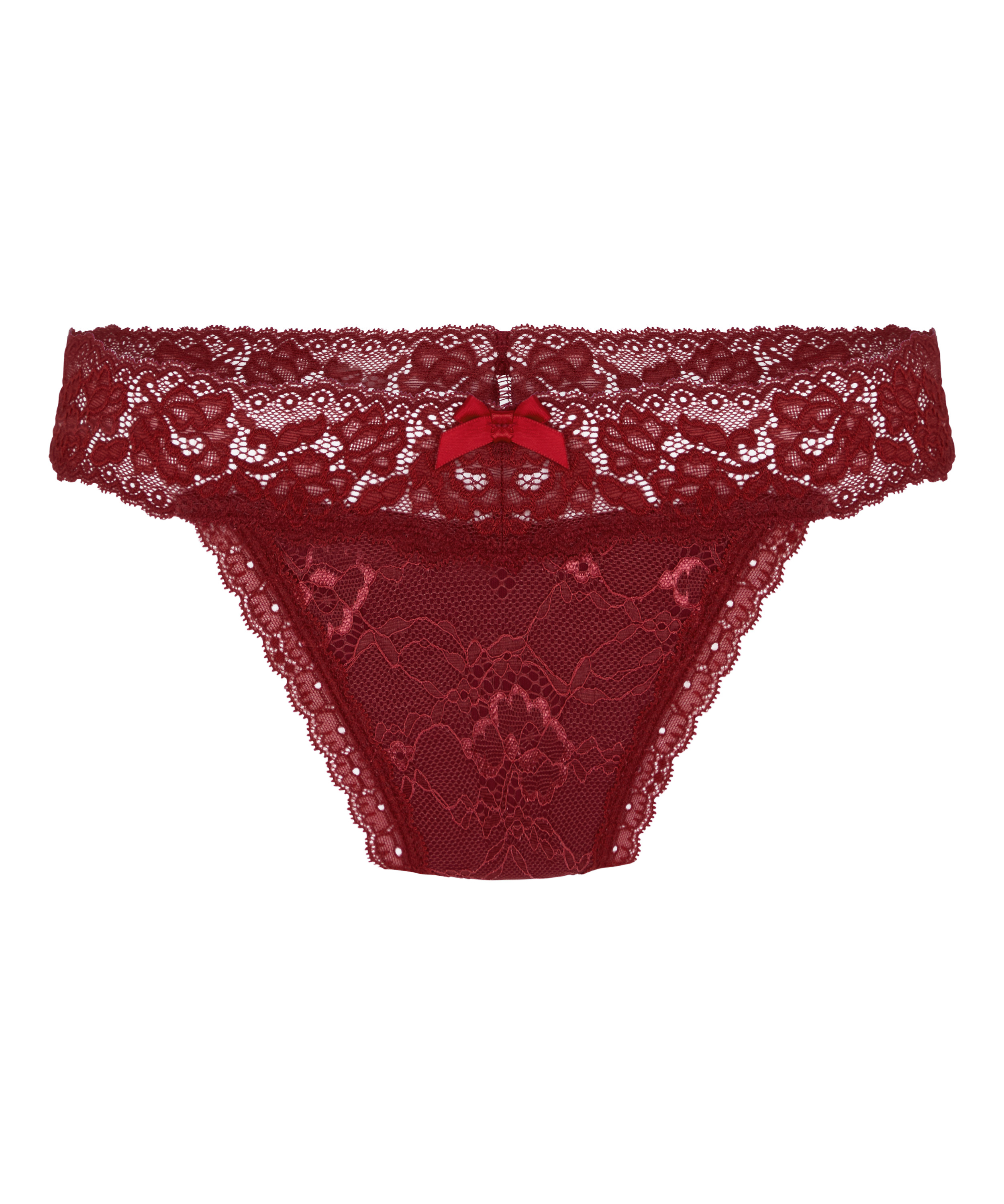 Madison Extra Low Thong, Red, main