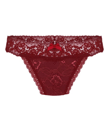 Madison Extra Low Thong, Red
