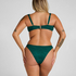 Azua Non-Padded Underwired Bikini Top, Green
