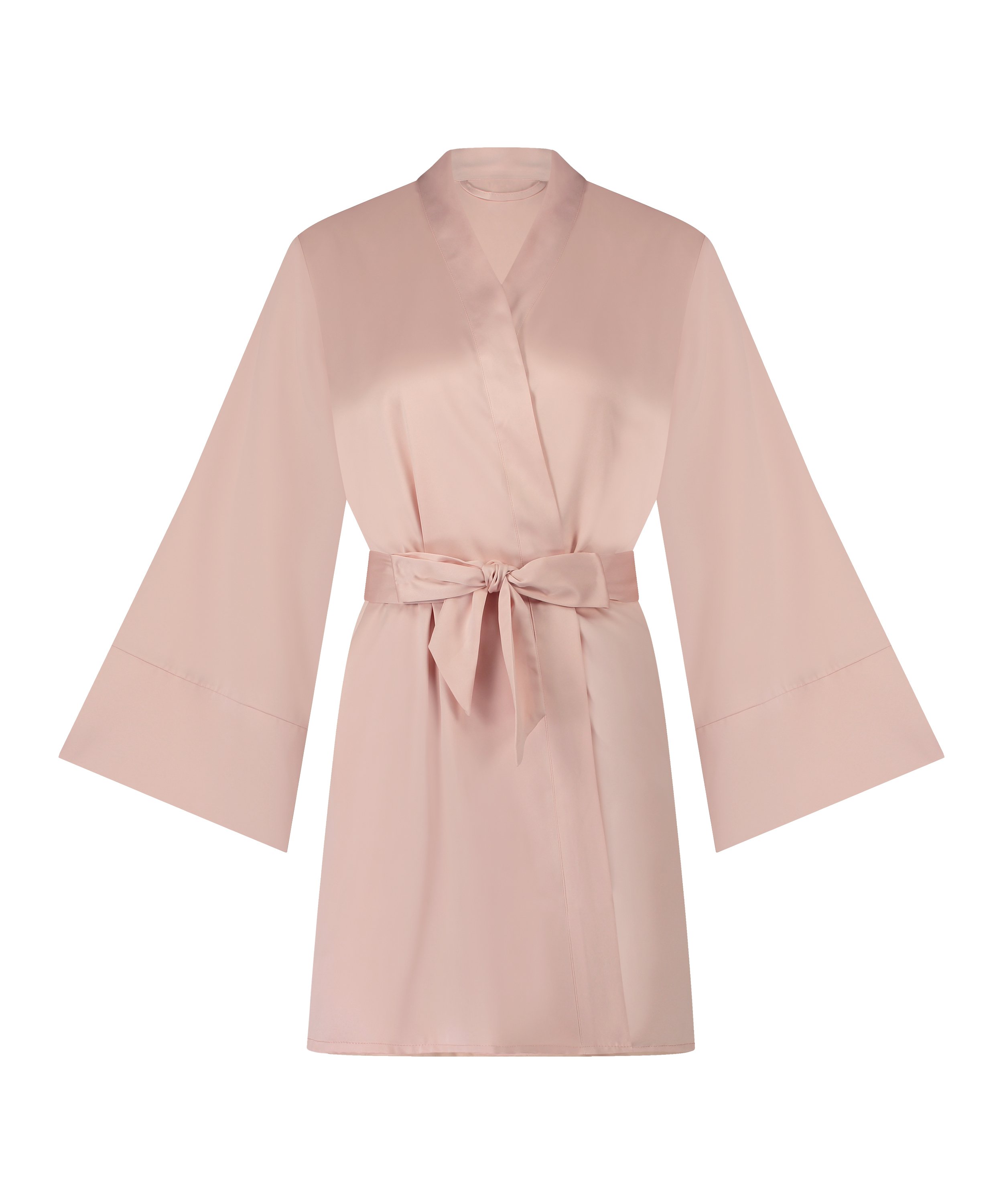 Satin Kimono, Pink, main
