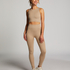 HKMX Seamless Sports Bra, Beige