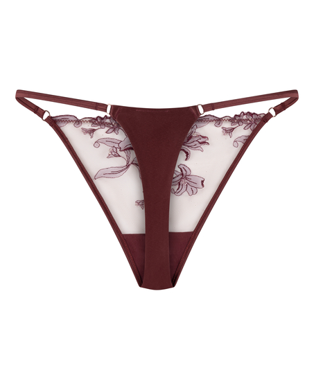 Anouk Highleg Thong, Red
