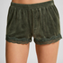 Short Velours Lace, Green