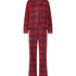 Fleece Pyjama Set, Red