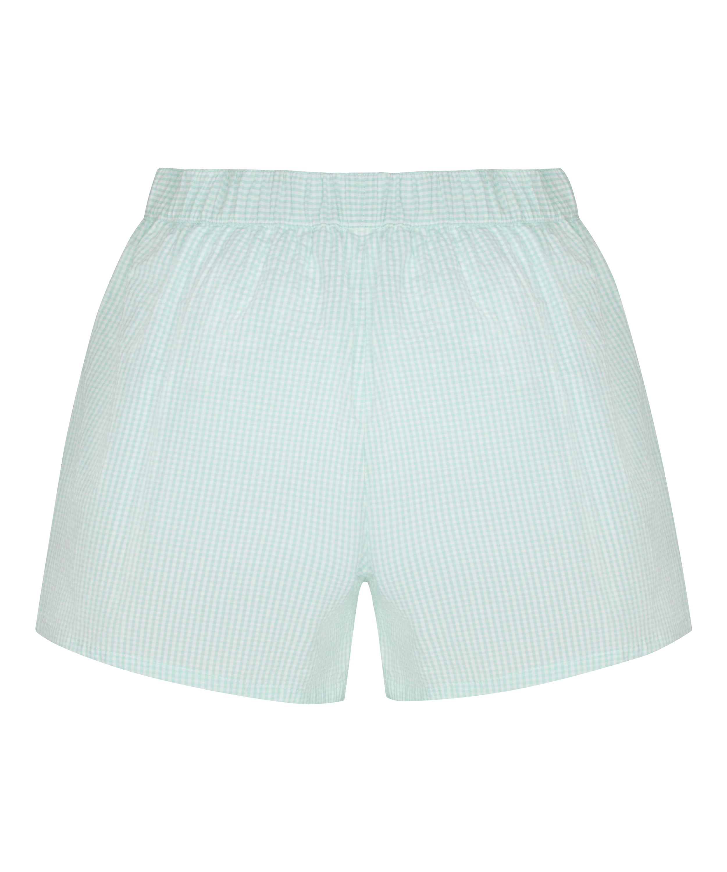 Pyjama Short Seersucker, Green, main