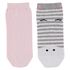 2-Pack Cotton Trainer Liners, Pink