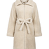 Robe Zip Up Fleece, White