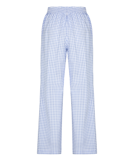 Cotton Pyjama Pants, Blue