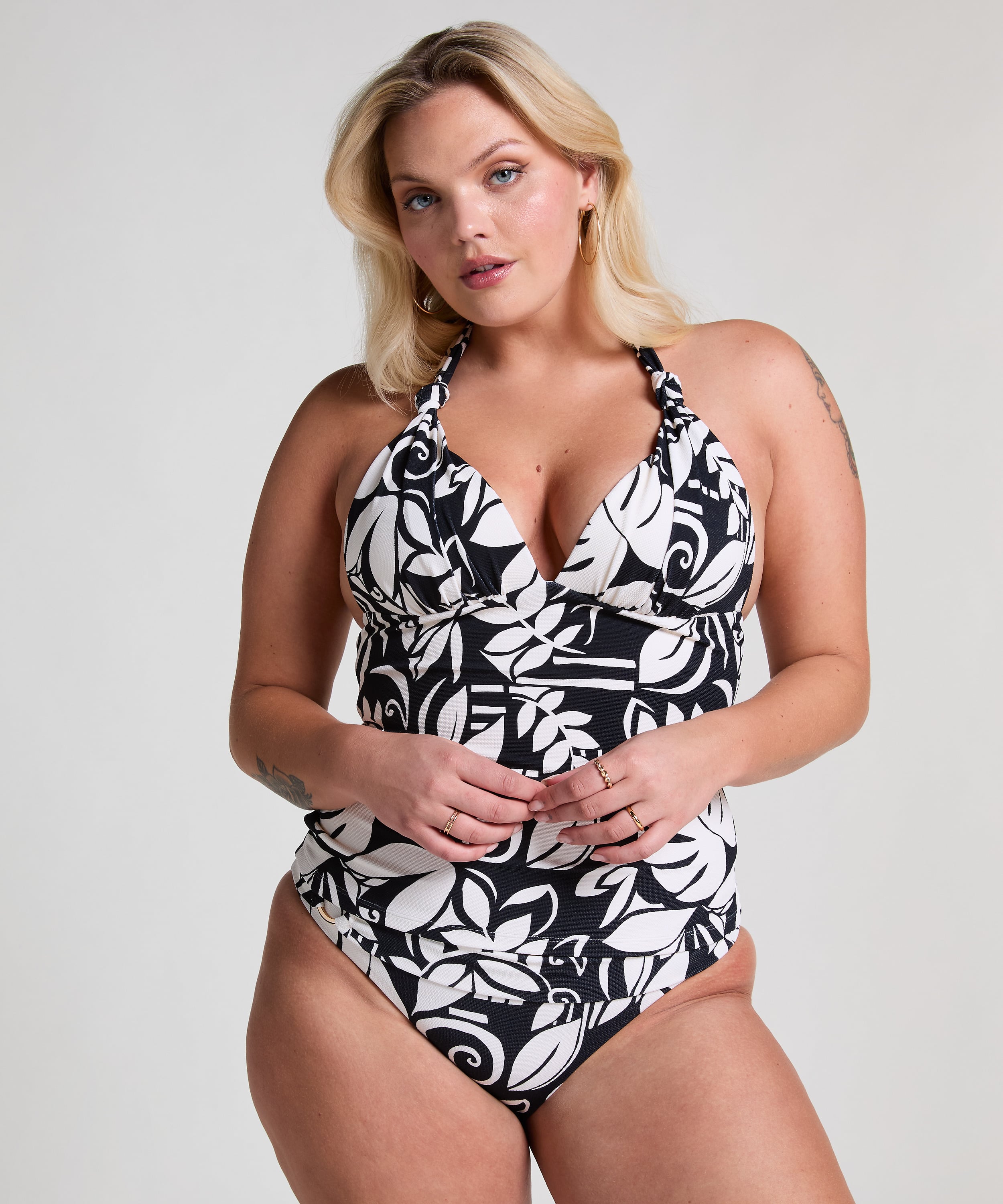 Mauritius Tankini, Black, main