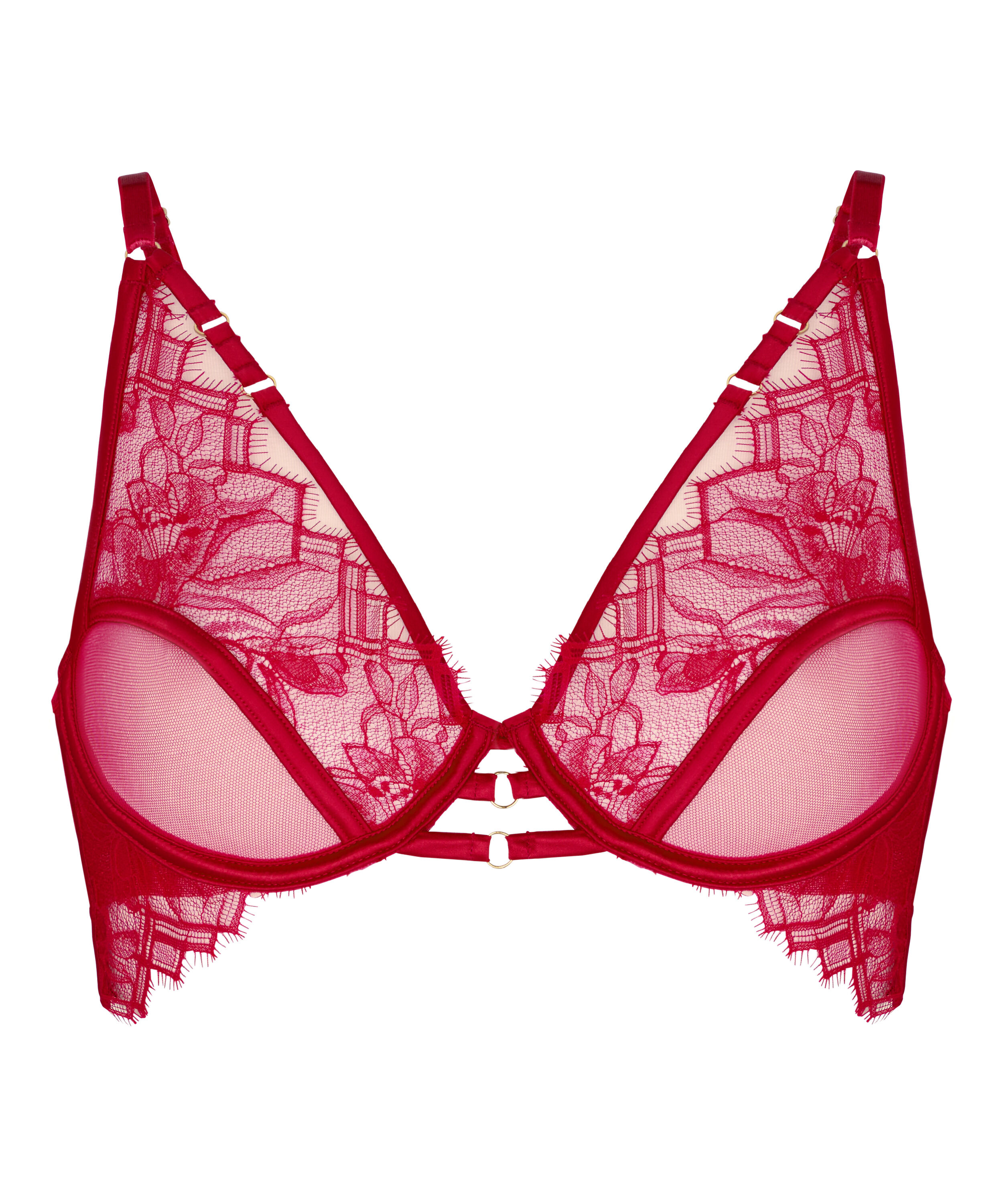 Non-Padded Underwired Bra Bea, Pink