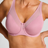 Nina Non-Padded Underwired Minimizer Bra, Pink