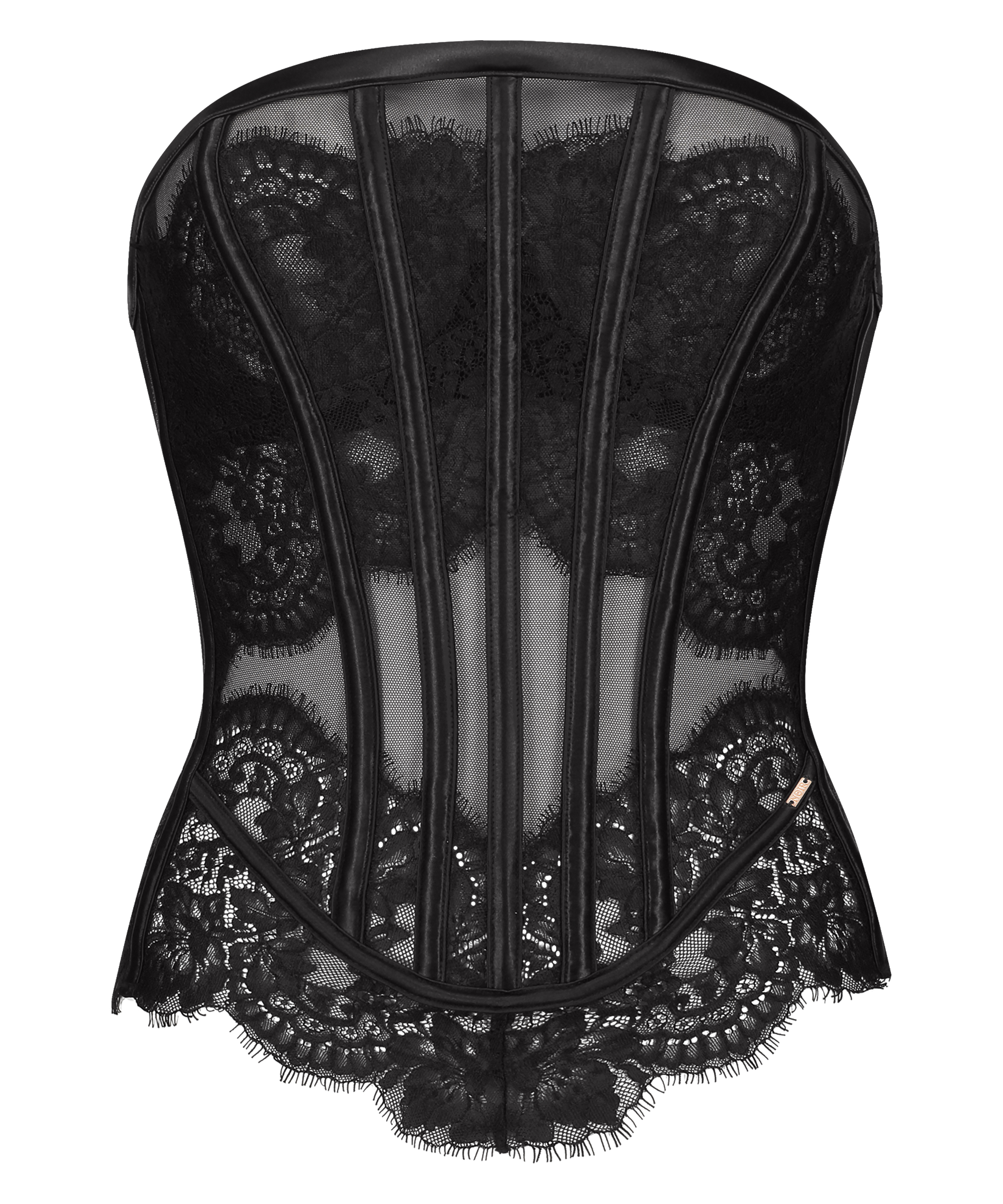 Chalice Corset, Black, main