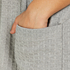 Waffle Bathrobe, Gray