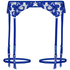 Suspenderbelt Beatrice, Blue