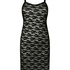 Slipdress Allover Lace, Black