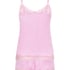 Velours Pyjama Set, Pink
