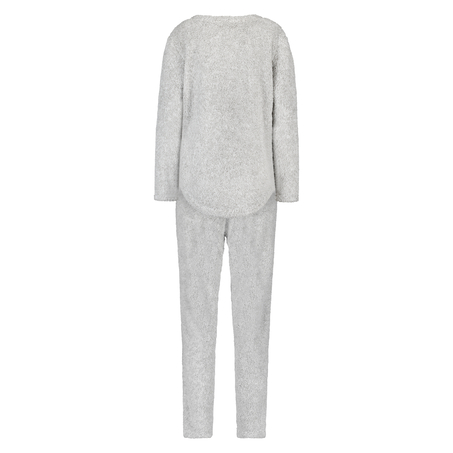 PJ Fleece Fairisle, Gray