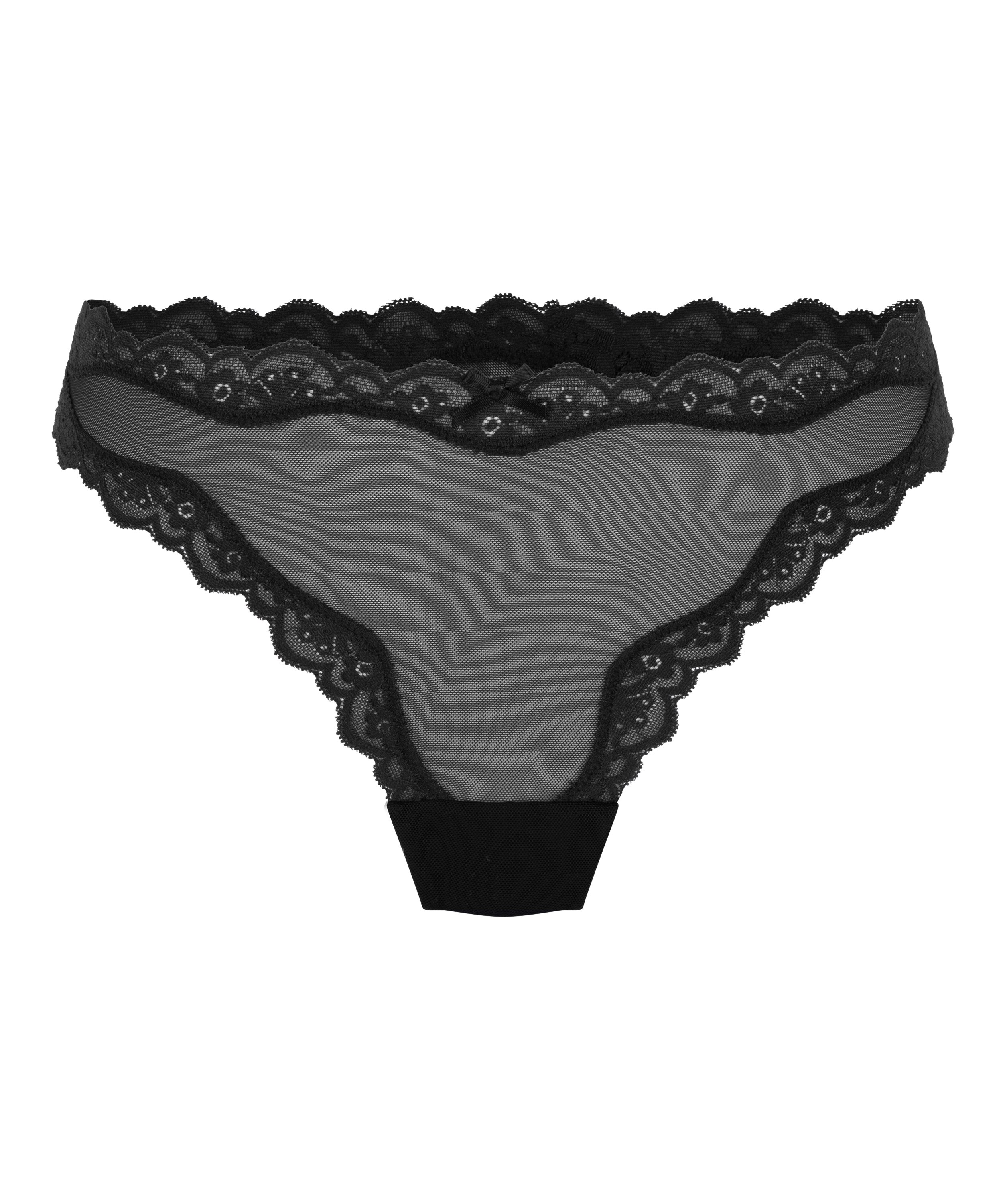 Hazel Thong, Black, main