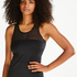 HKMX Bonded mesh tanktop, Black