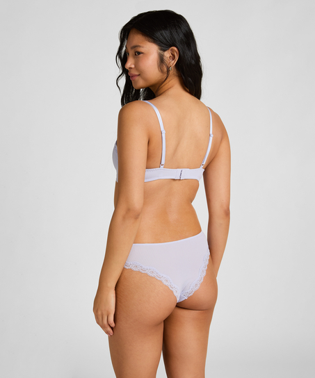 Lola Padded Underwired Bra, Purple