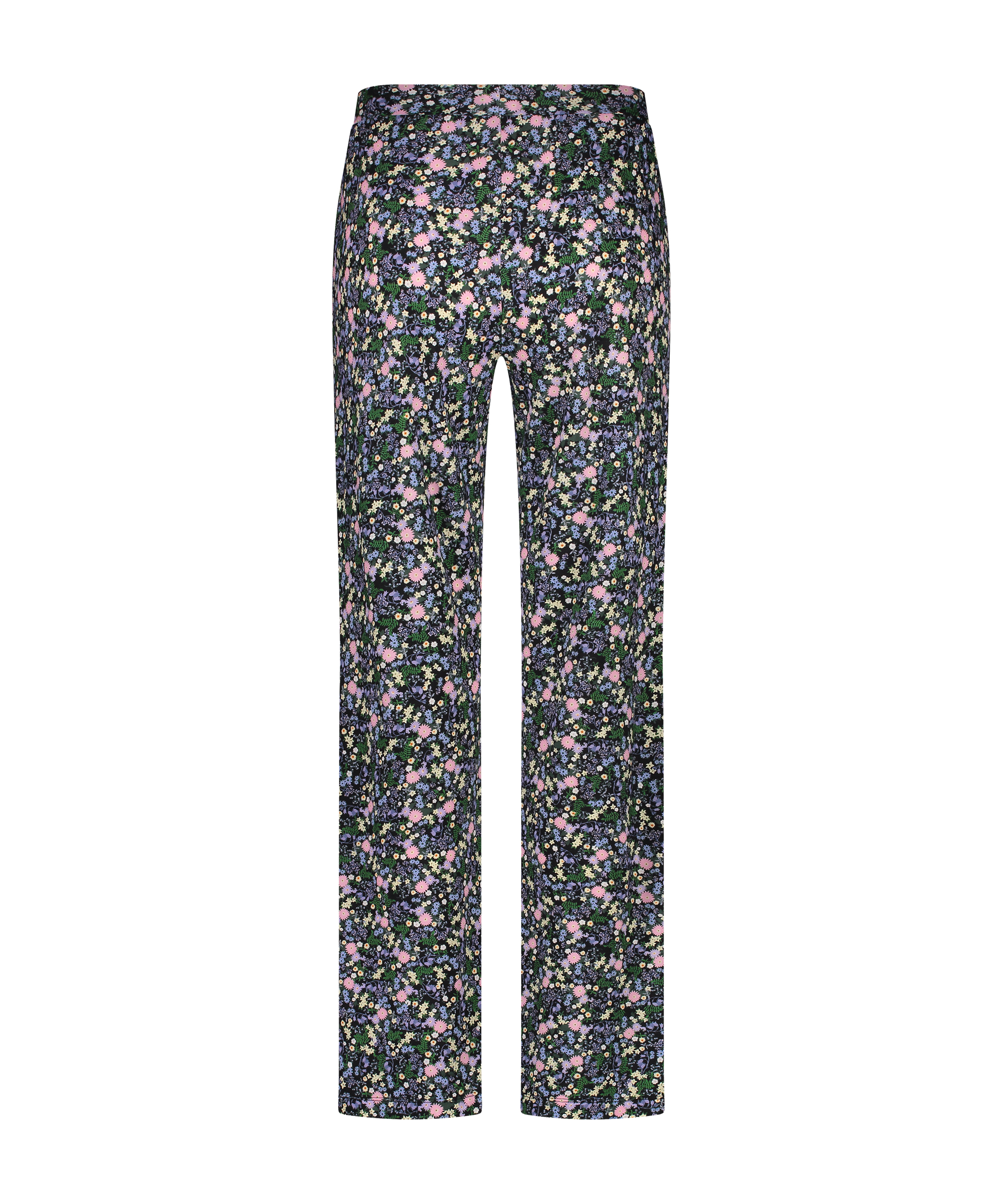 Jersey Pyjama Pants, Black, main